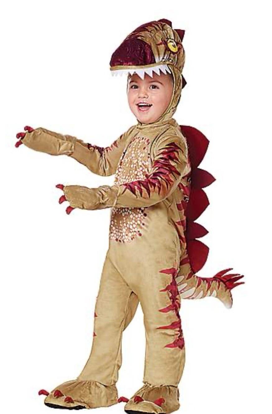 Kids Stegosaurus Costume Size 5/6 T
